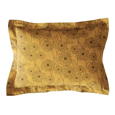 Linge de lit motif fleurs - BECQUET CRÉATION