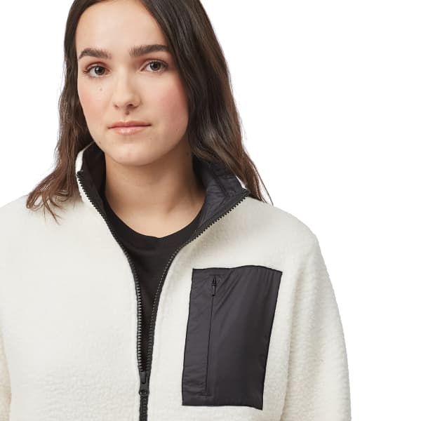 Veste TENTREE W ECOLOFT ZIP JKT CLOUD WHITE