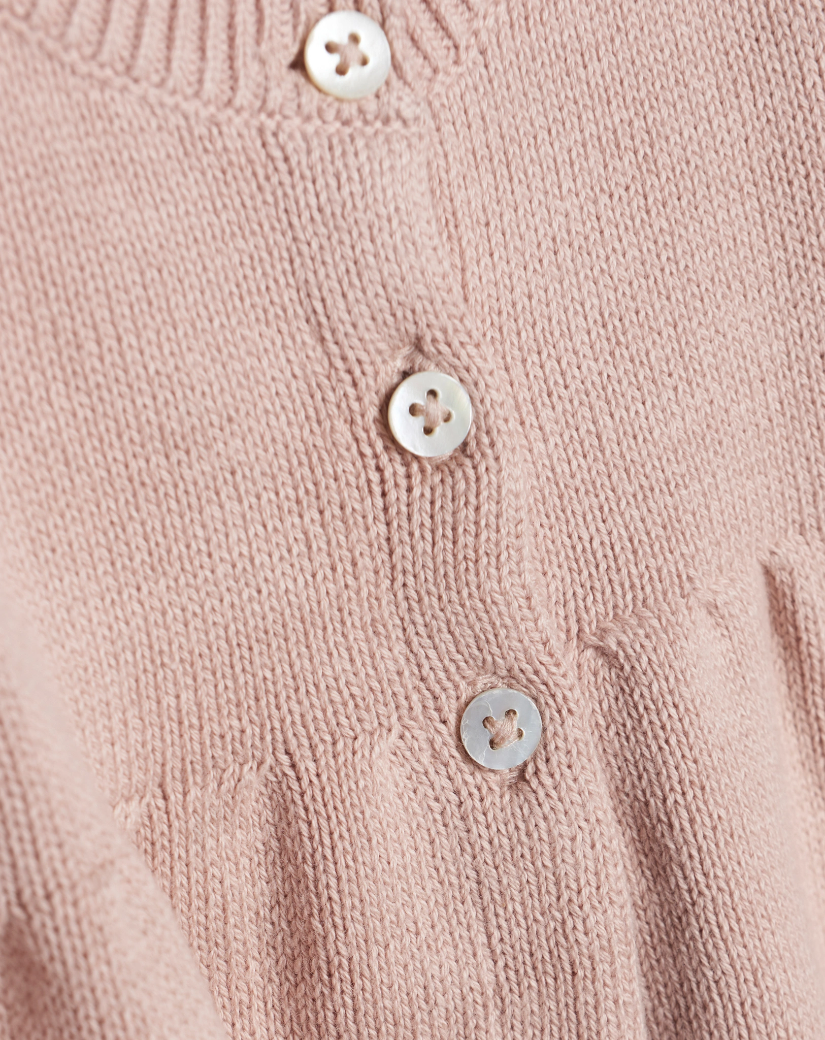Strickjacke KNIT in rose dust