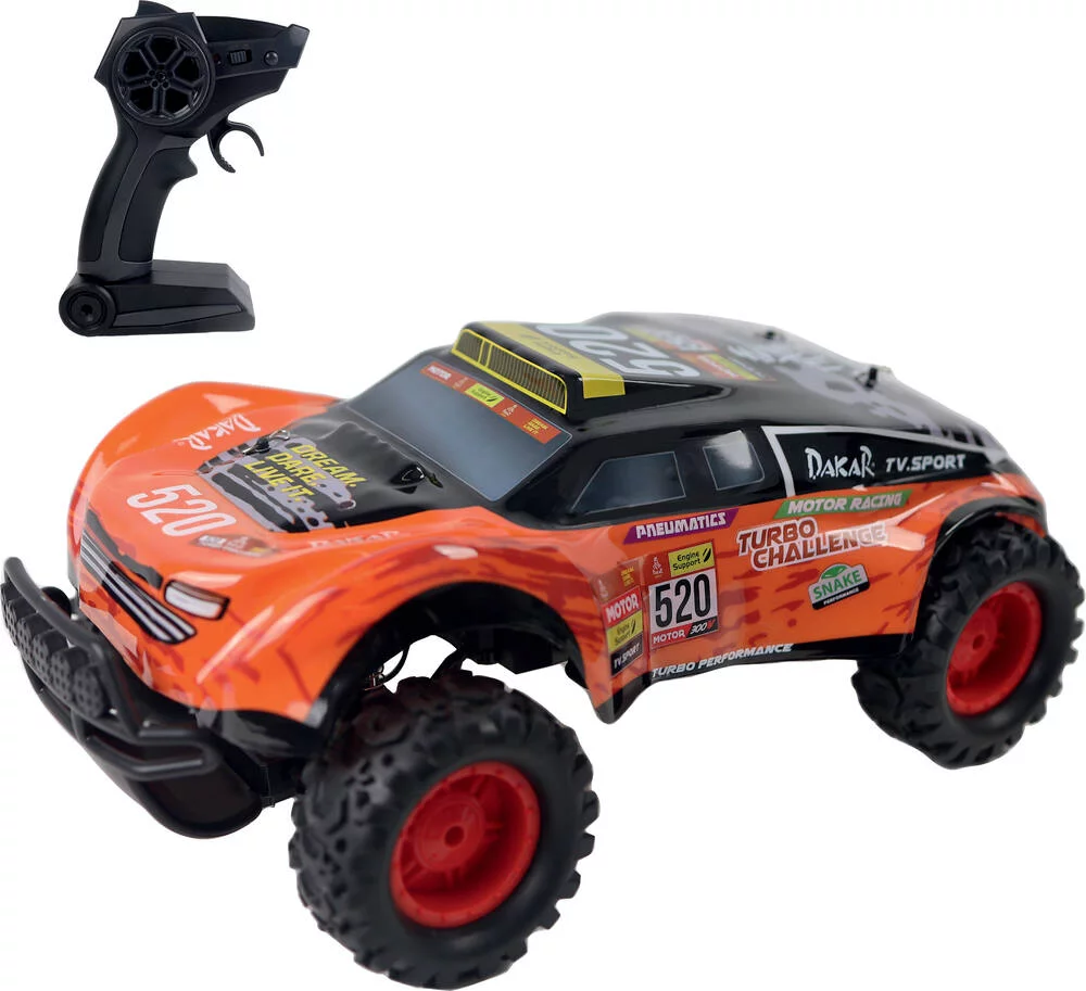 VOITURE RADIOCOMMANDEE RALLYE DAKAR 2.4 GHZ 1.10 APD 6