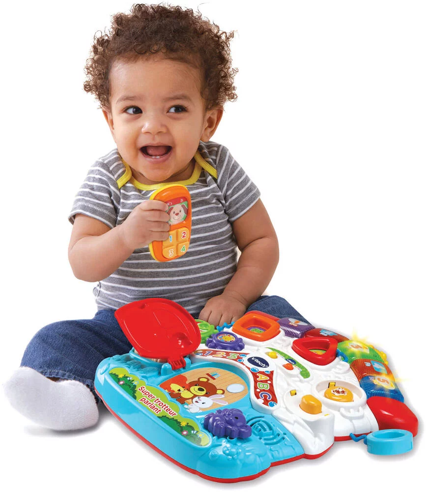 VTECH BABY - SUPER TROTTEUR PARLANT 2 EN 1 ORANGE