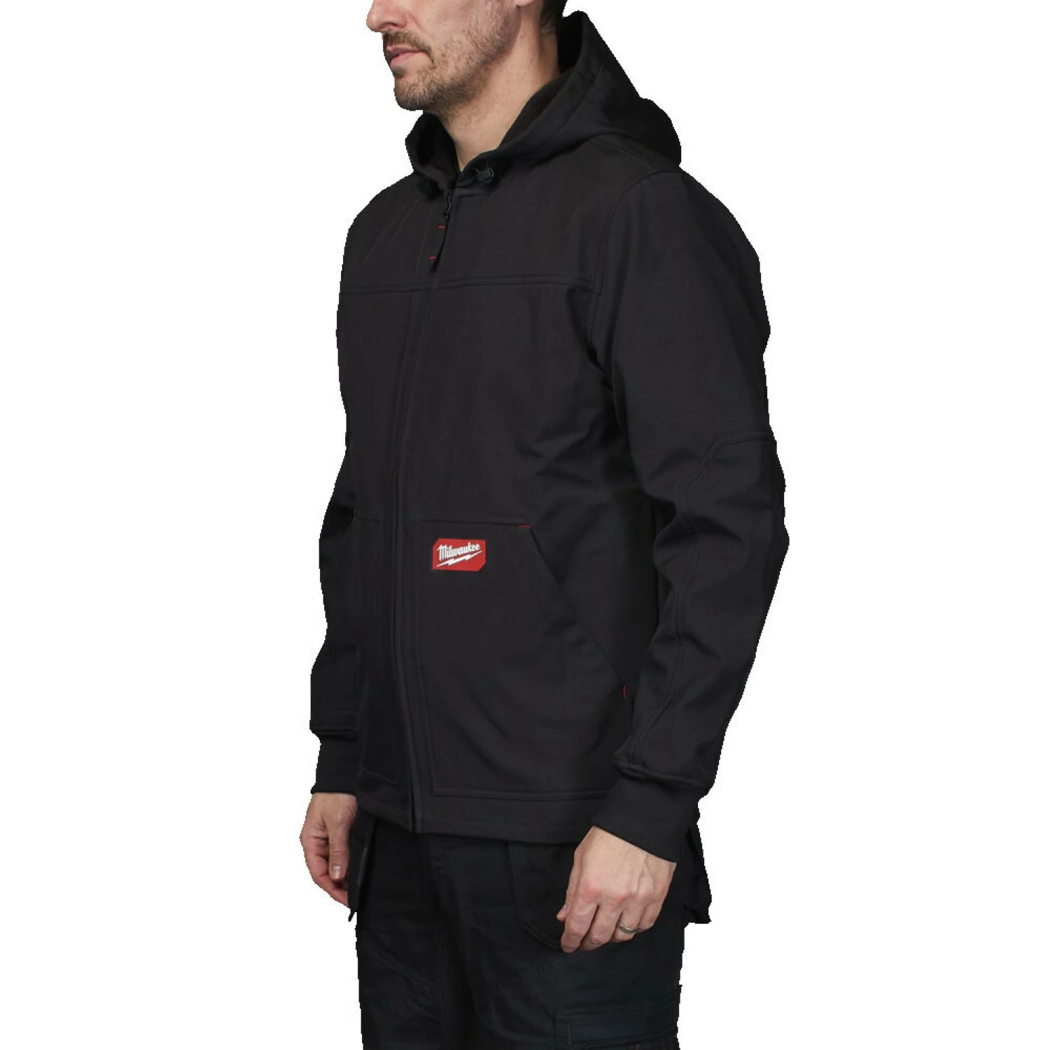 Milwaukee 4932498274 Freeflex Softshell jas met kapuchon - zwart - maat XL