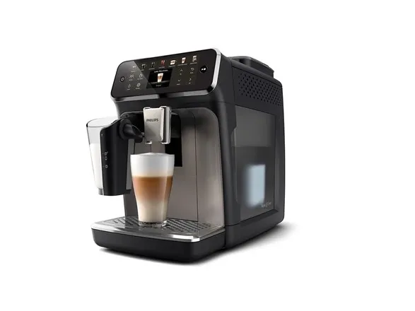 Philips Series 4400 EP4449 - Automatisk kaffemaskine med capuccinatore - 15 bar - black/spray painted panthera
