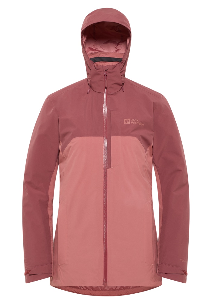 Jack Wolfskin 3-in-1-Funktionsjacke »HUNBERG 3IN1 JKT W« mit Kapuze