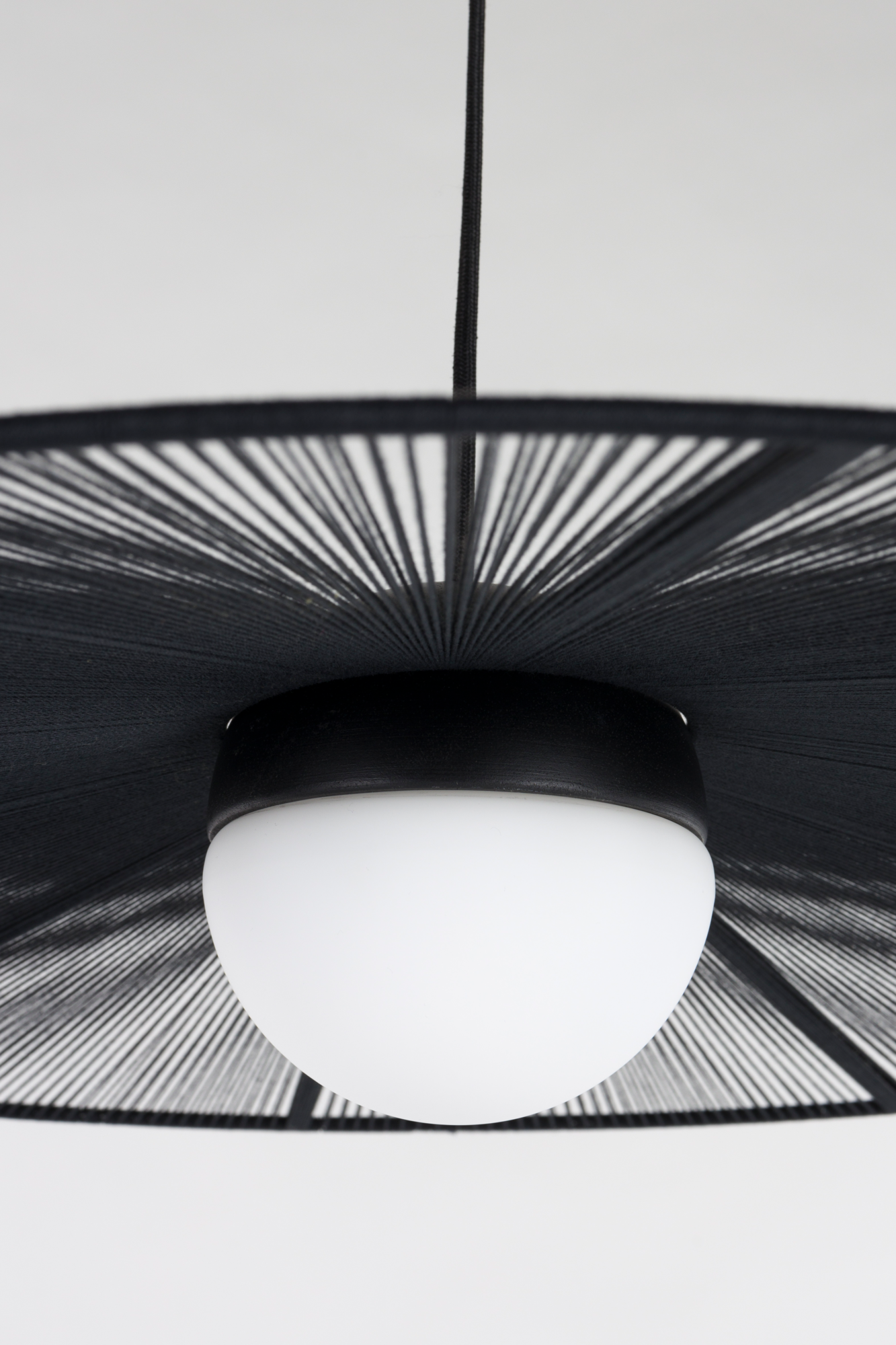 Vloerlamp Belle zwart