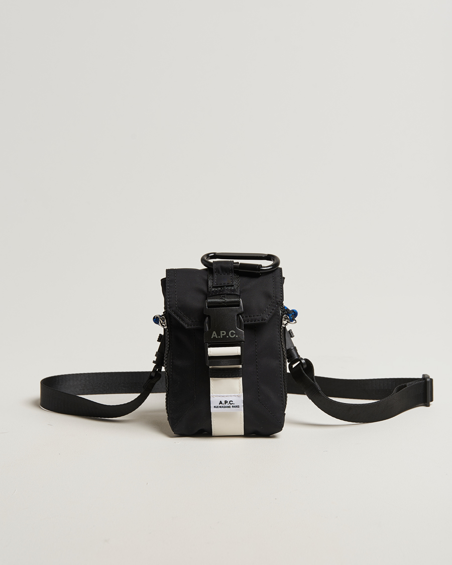 A.P.C. Trek Crossbody Pouch Black