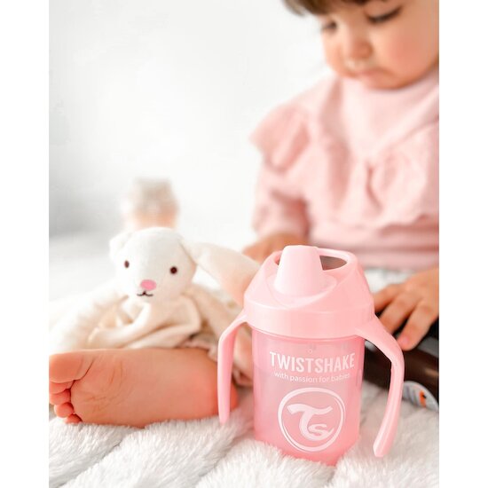 Tasse d'apprentissage Mini Cup   Rose        230 ml   de               Twistshake