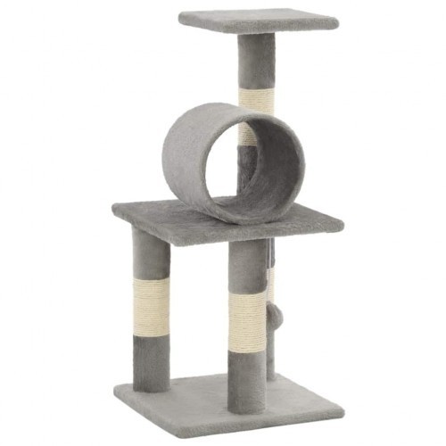 Arranhador para gatos, cinza