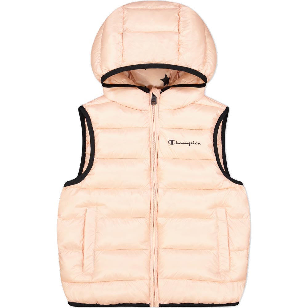 Champion Hooded Weste Kinder beige