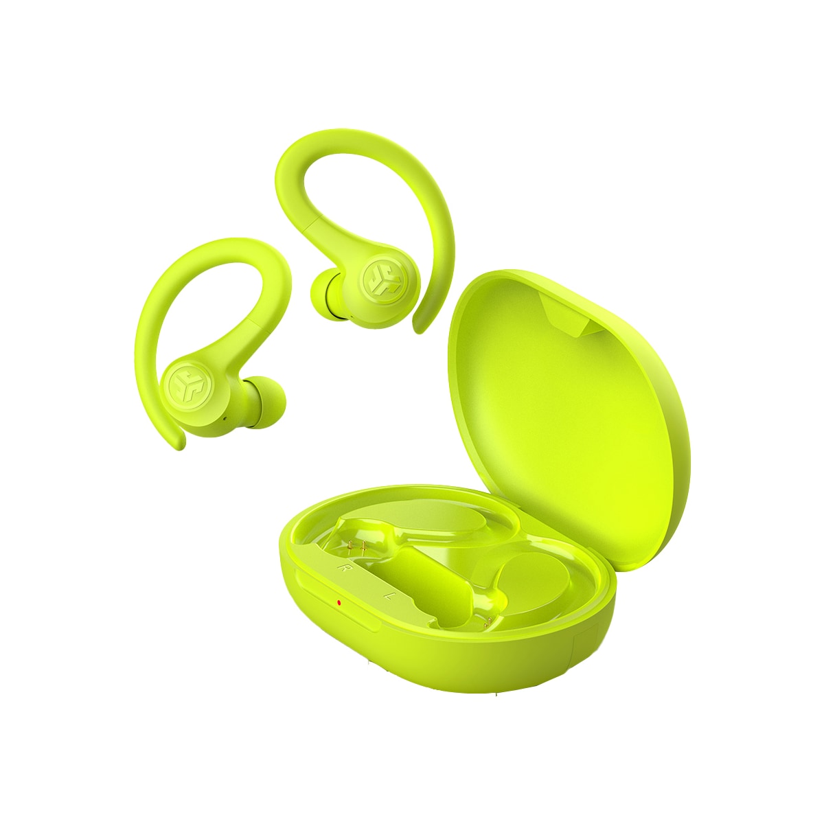 JLab Go Air Sport helt trådløse in-ear hodetelefoner (gul)