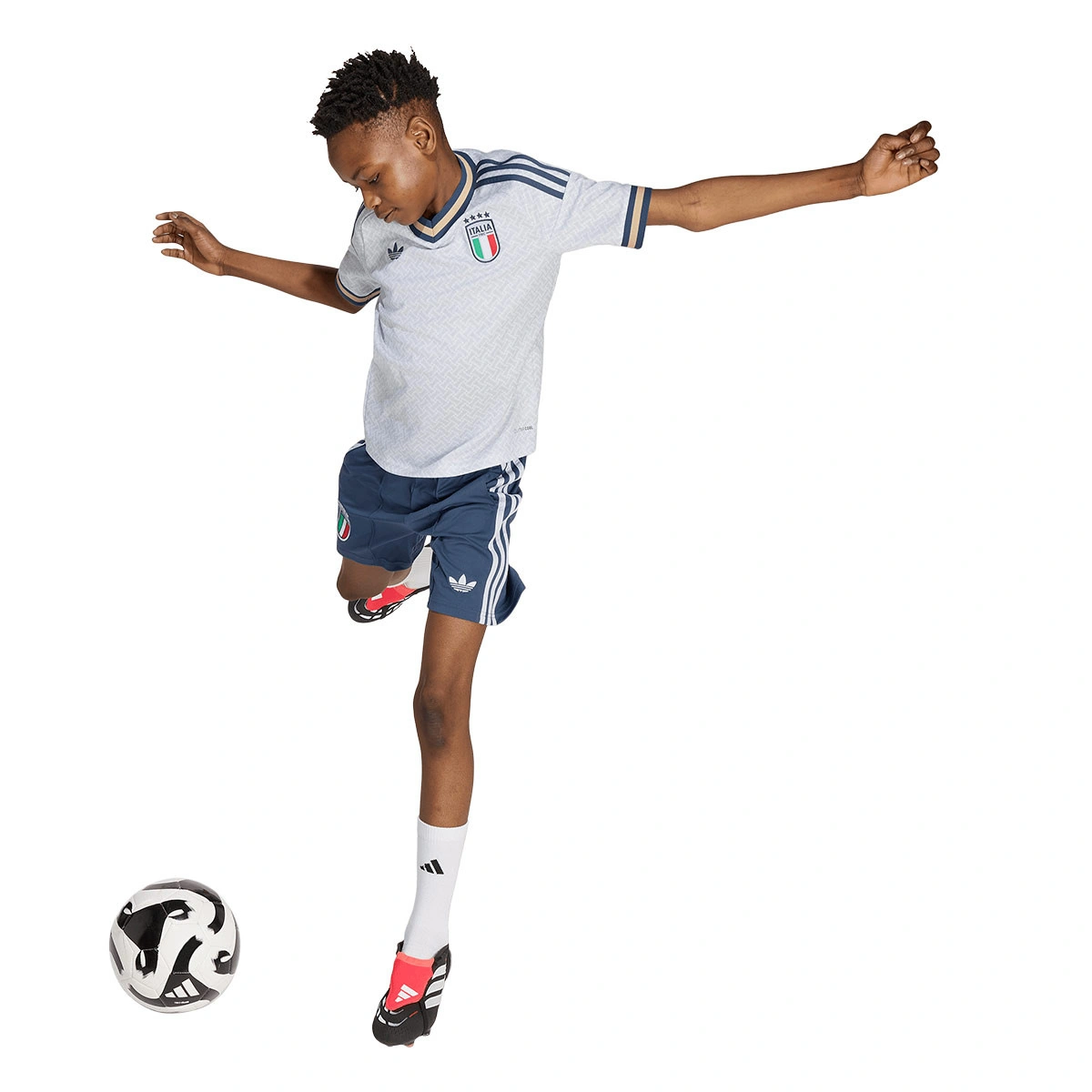 Calções adidas Itália Segundo equipamento Mundial 2026 Criança