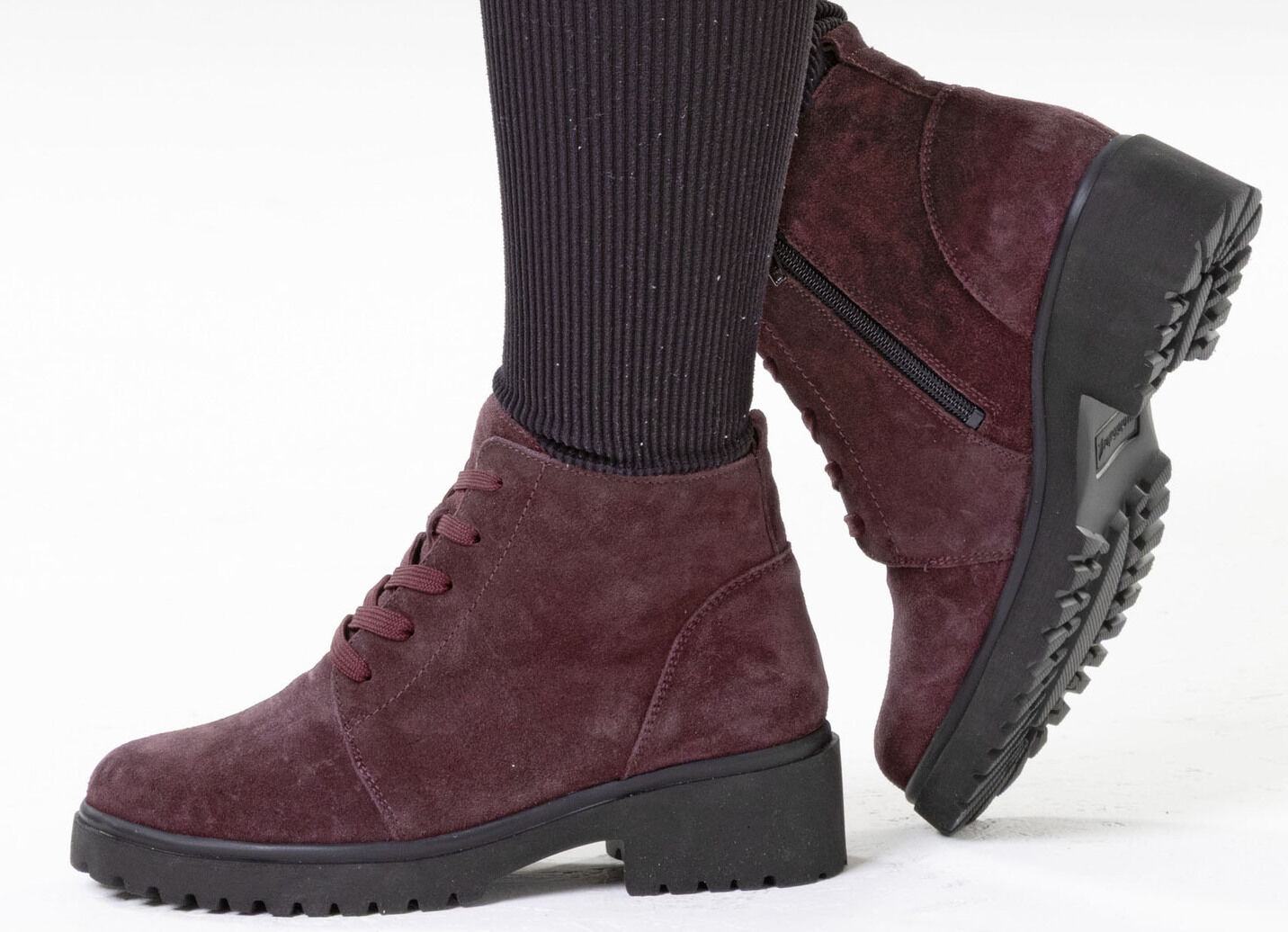 Waldläufer, bequeme Damen-Stiefeletten, Winterschuhe, Weite H, mit herausnehmbarem Fußbett