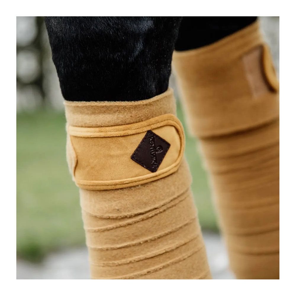Kentucky POLAR FLEECE - Bandes de polo x4 moutarde