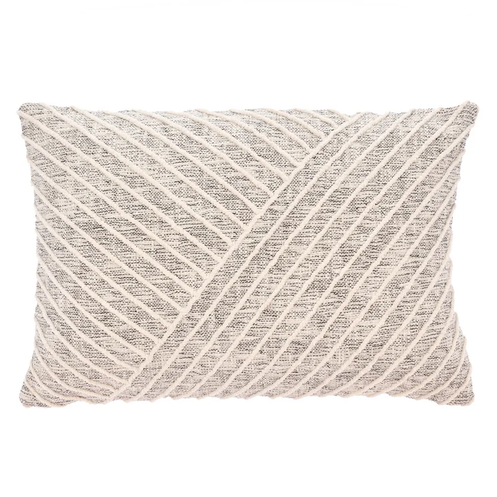 Södahl - Diagonal Kissen, 40 x 60 cm, off-white