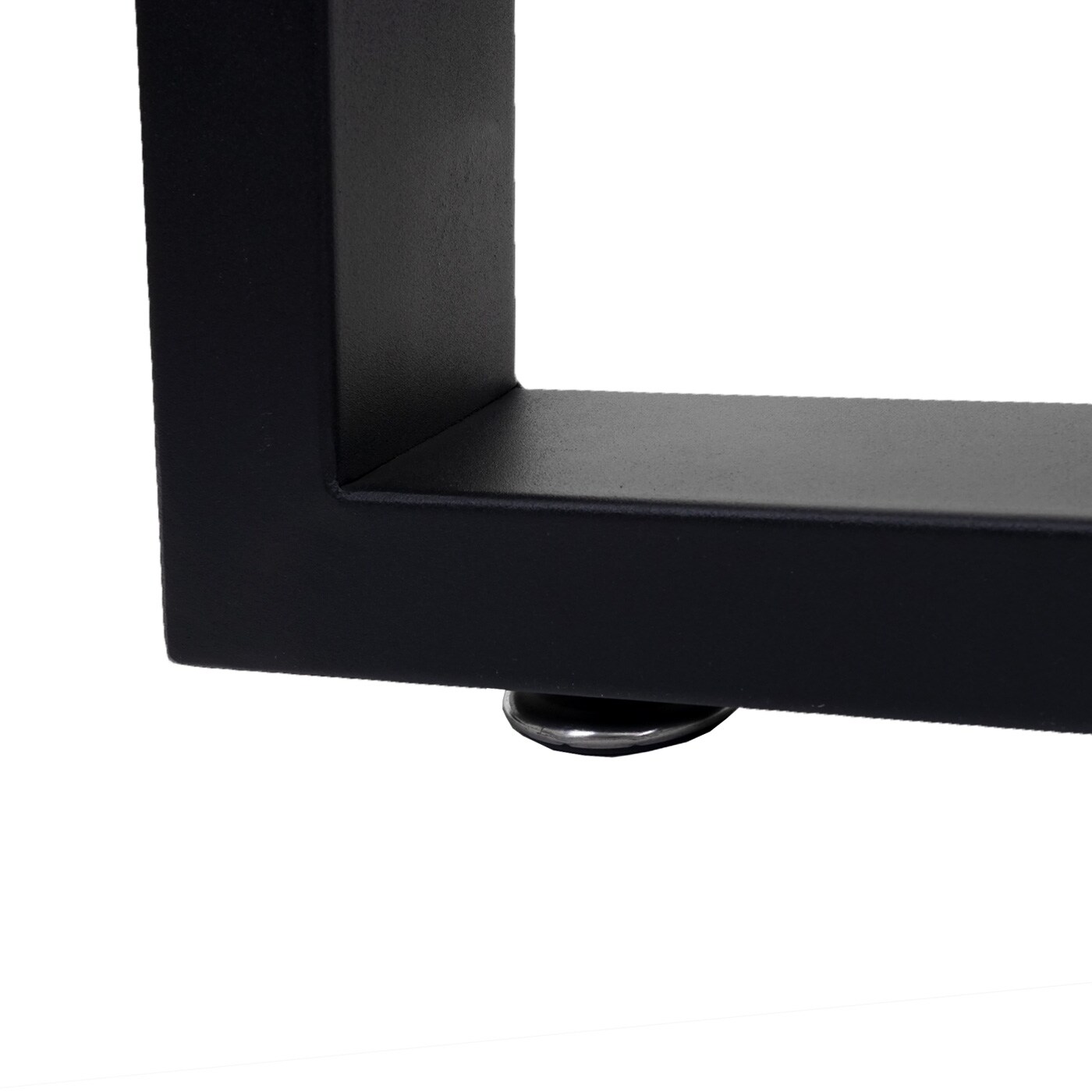 2er-Set Tischbein MCW-H33, für Esszimmertisch Schreibtisch Tischgestell Tischkufe, Industrial 74er-Set 80cm ~ schwarz