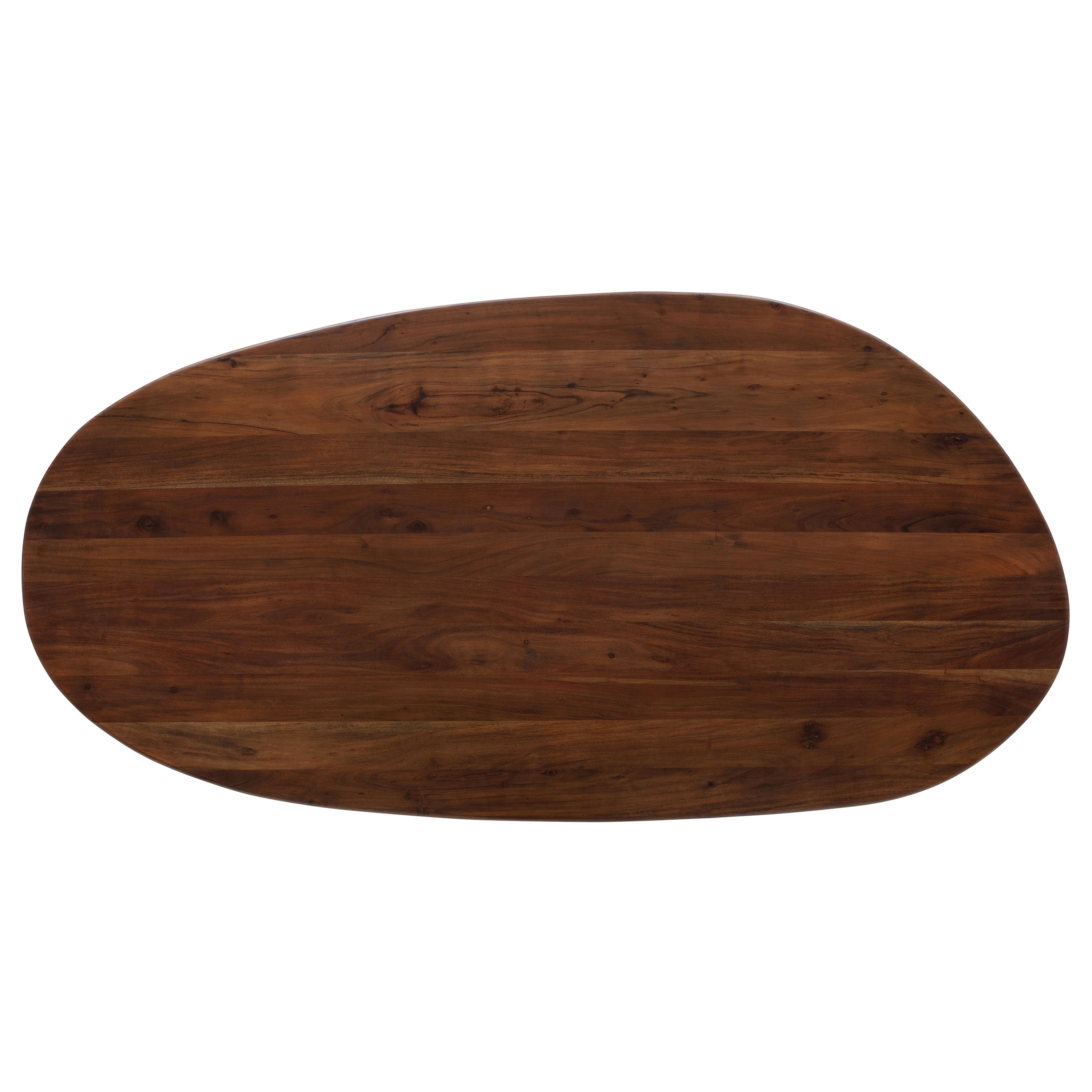 WOOOD Roundly Eettafel - B 200 x D 100 cm
