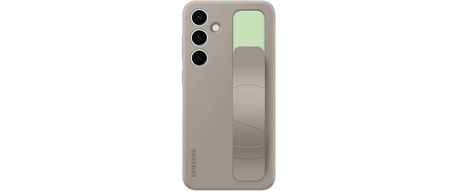 Back Cover Standing Grip Galaxy S25+ GrauSchutzhülle für das Samsung Galaxy S25+