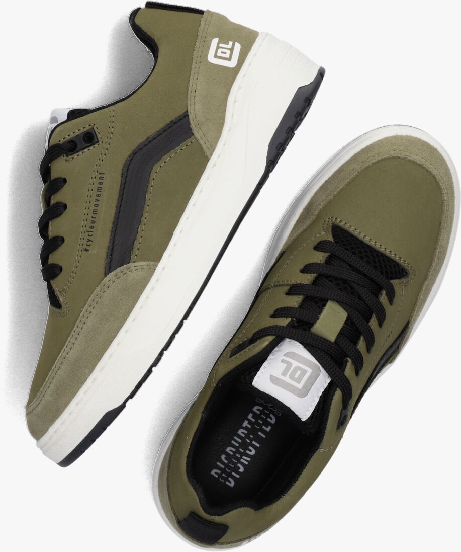 CYCLEUR DE LUXE groene cycleur de luxe lage sneakers backflip