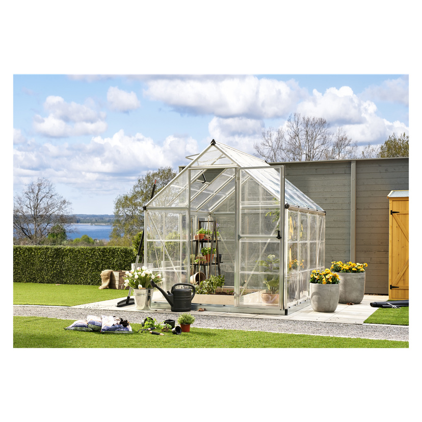 Drivhus 8,95 m² 367x244x229 cm