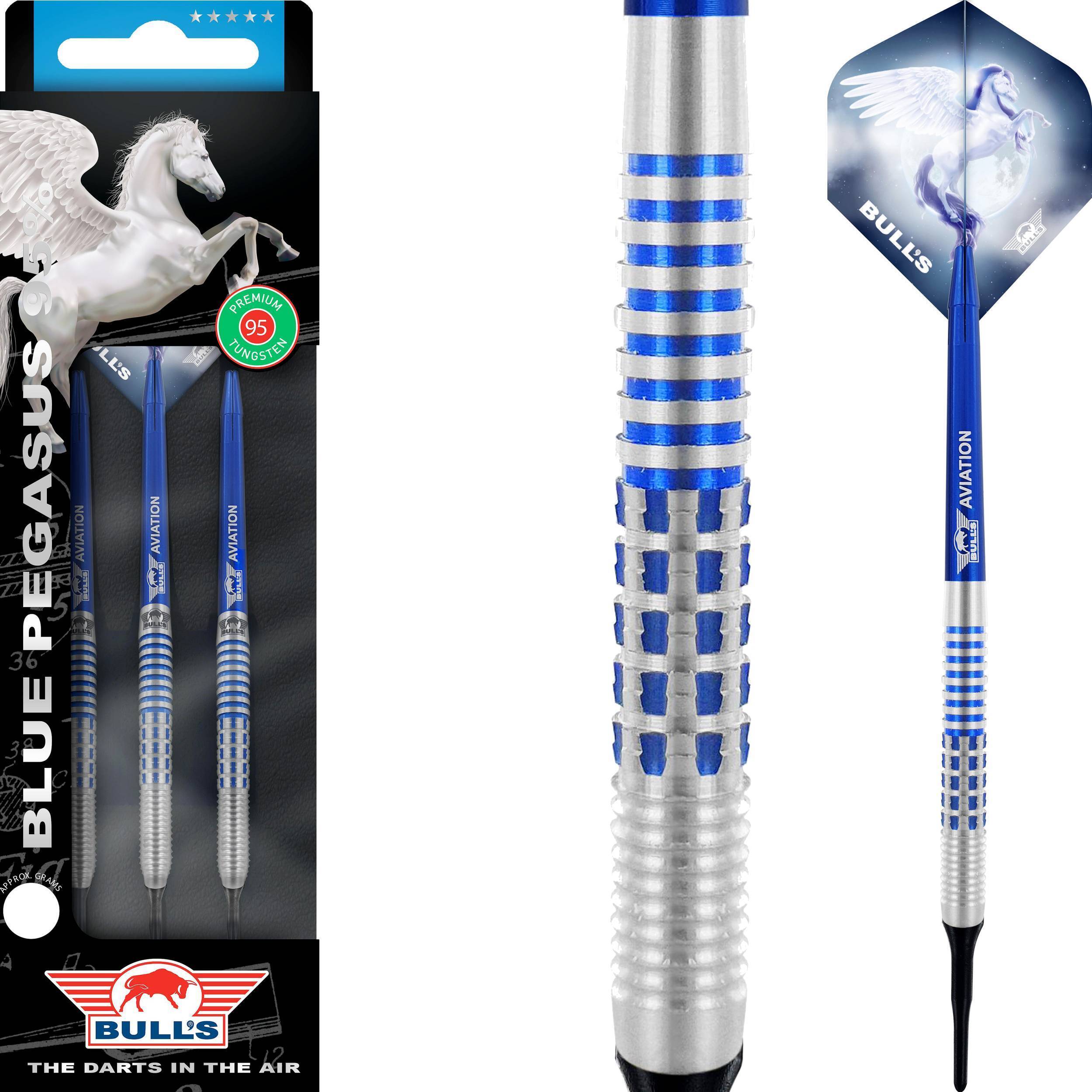 Bull's NL - Blue Pegasus Typ A - Softdart