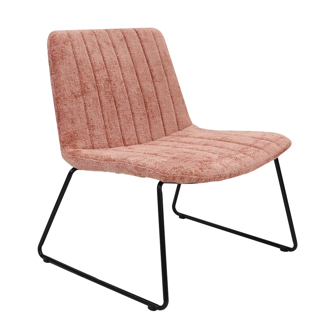 Kick fauteuil James - roze