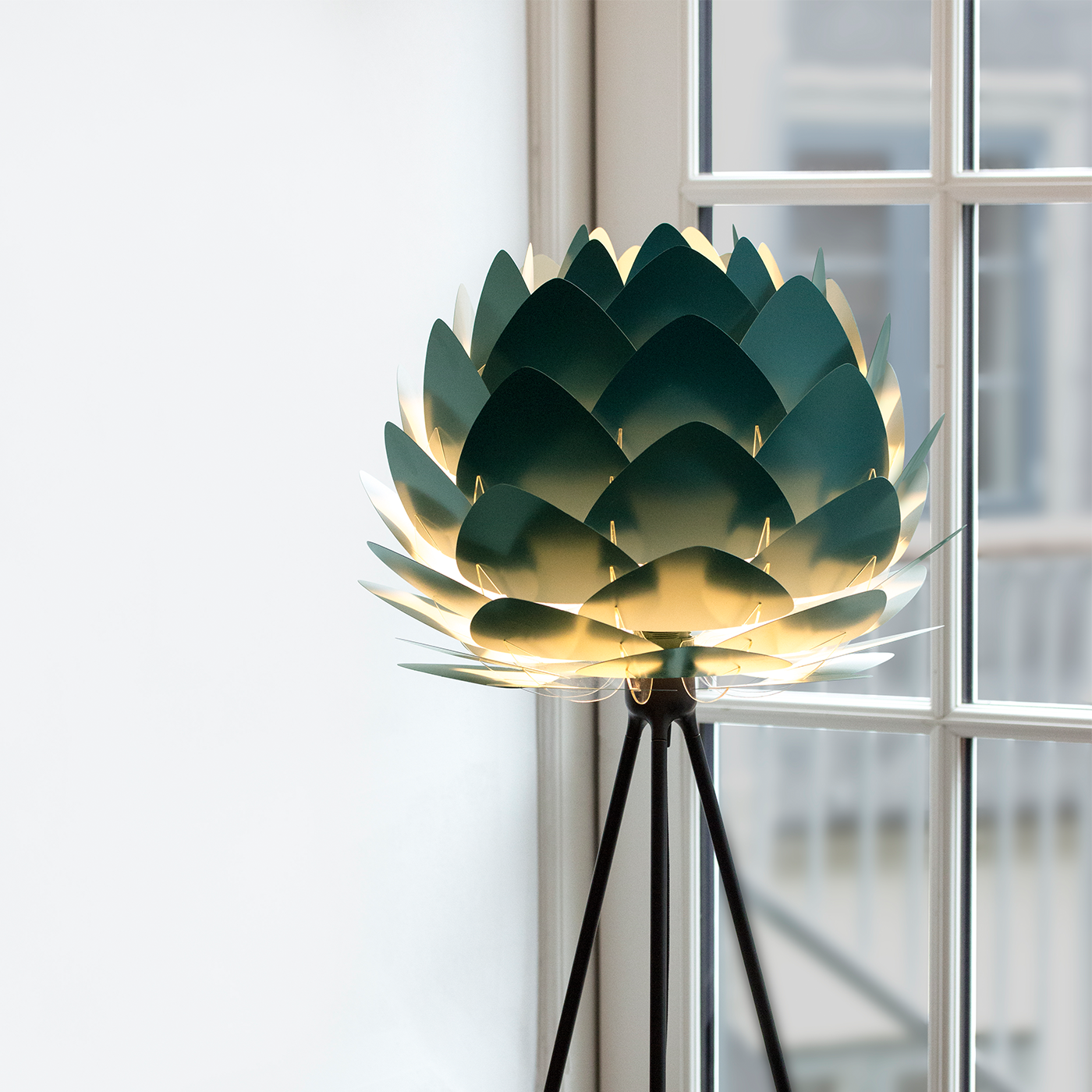 Lampenkap Aluvia mini Antraciet