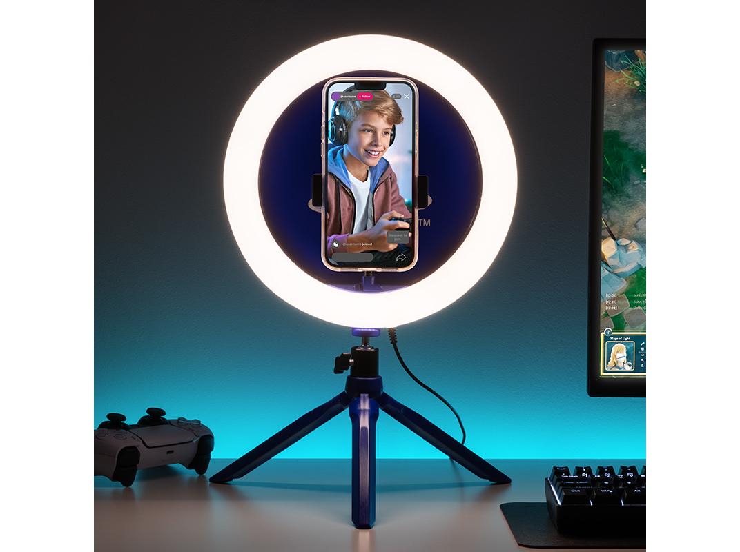ANEL LUZ PLAYSTAION COM SUPORTE