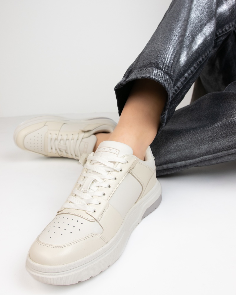 Tommy Jeans Skate Sneaker Lage sneakers  - wit
