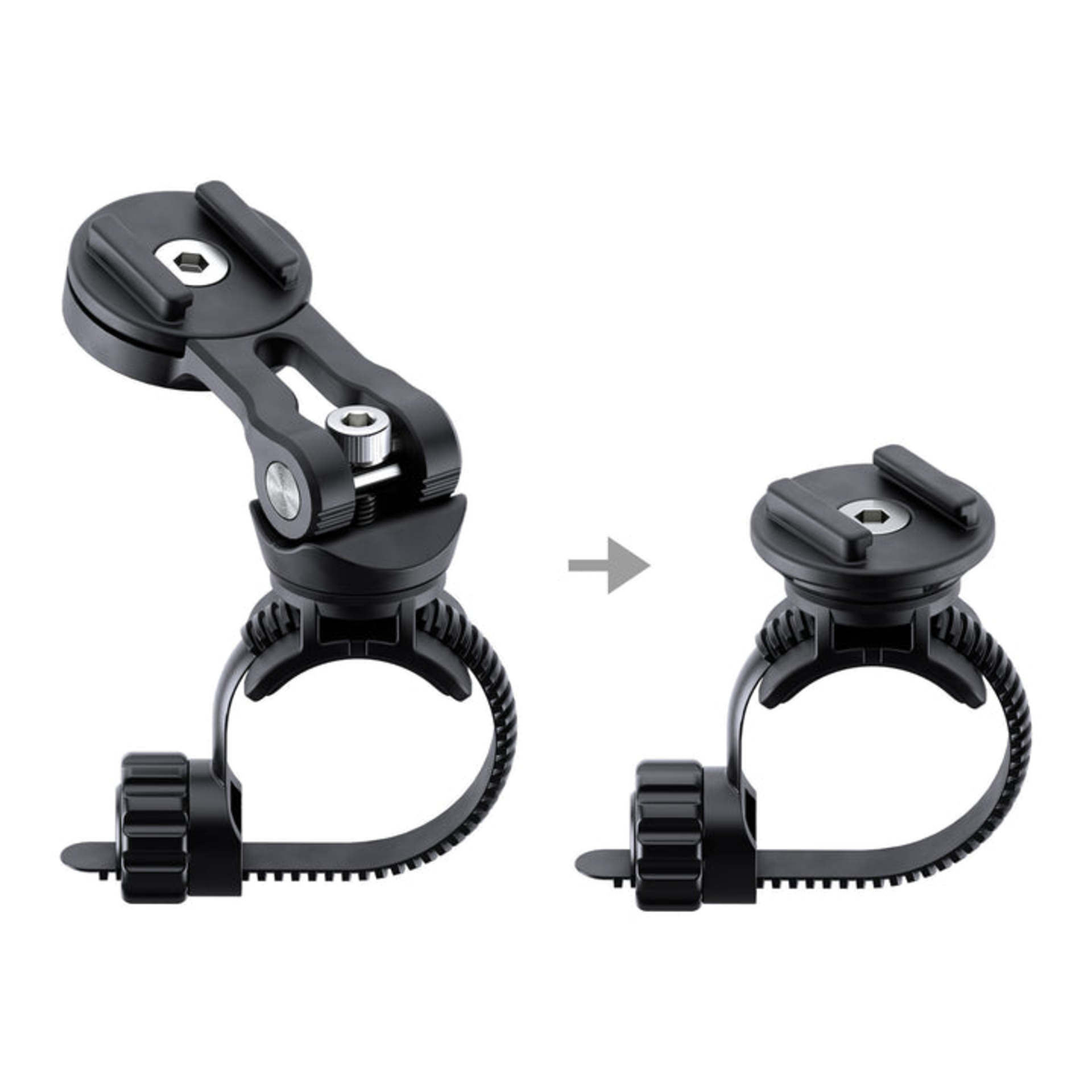 SP Connect Smartphone Bike Bundle II Stuurhouderset iPhone 13 Pro Max Zwart
