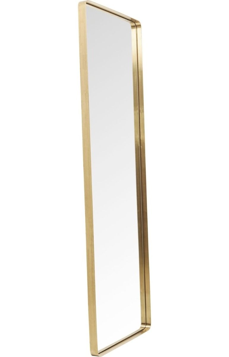 Kare Design Curve Spiegel 70 X 200 Cm - Messing
