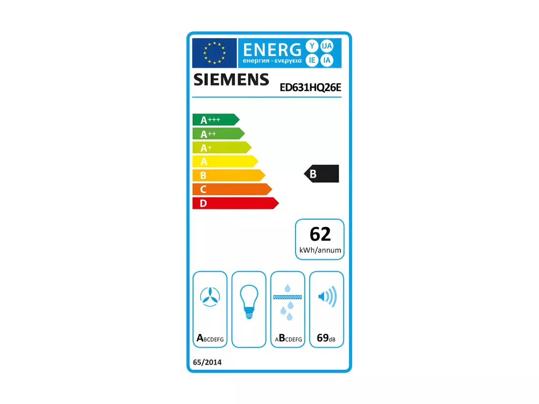 PLAQUE ASPIRANTE SIEMENS ED631HQ26E