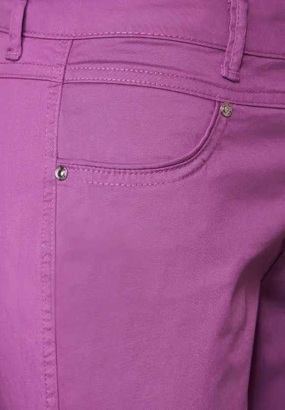 Casual Fit Satinlook Hose - meta lilac