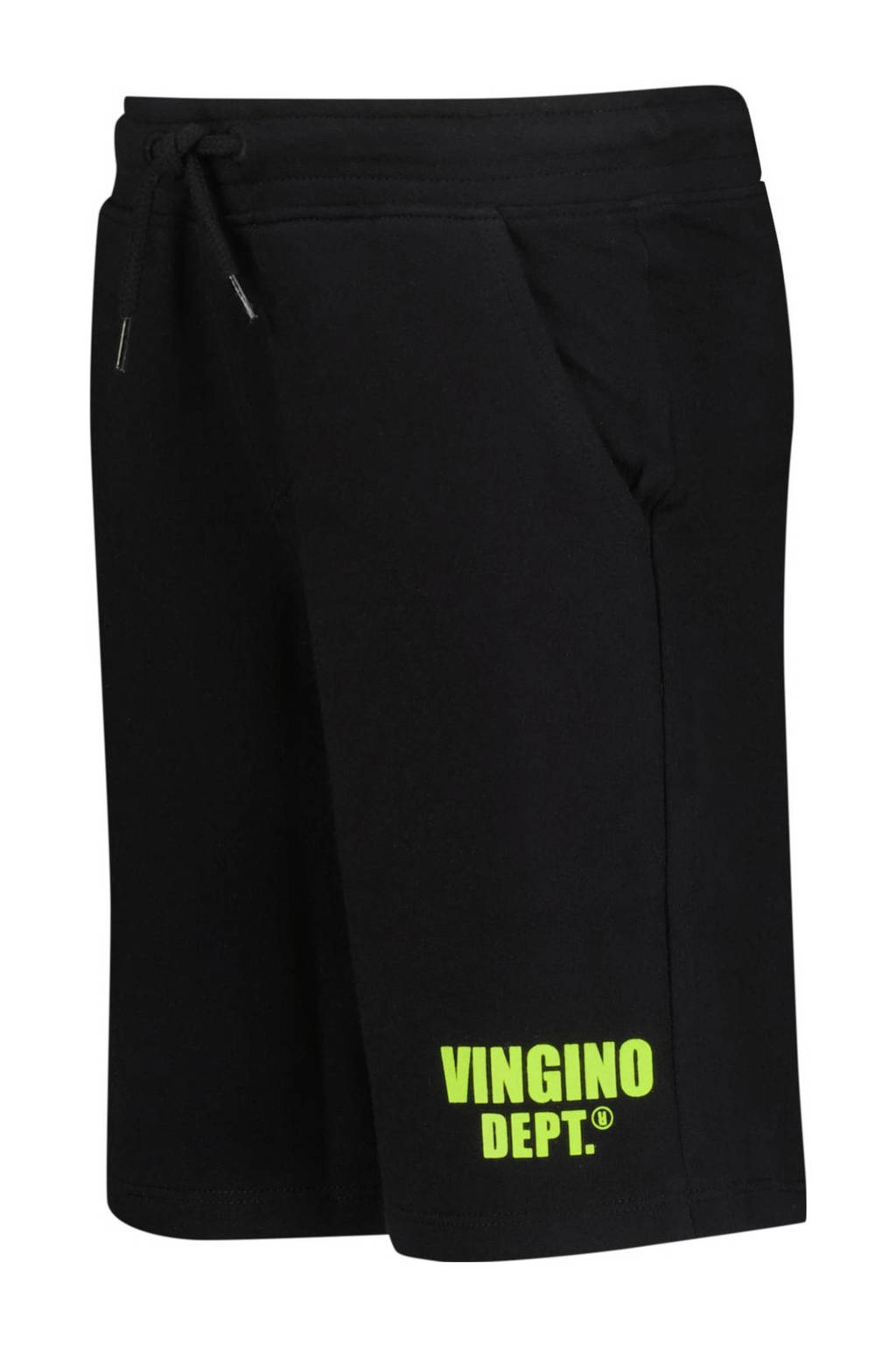 Vingino sweatshort Ramto met logo zwart