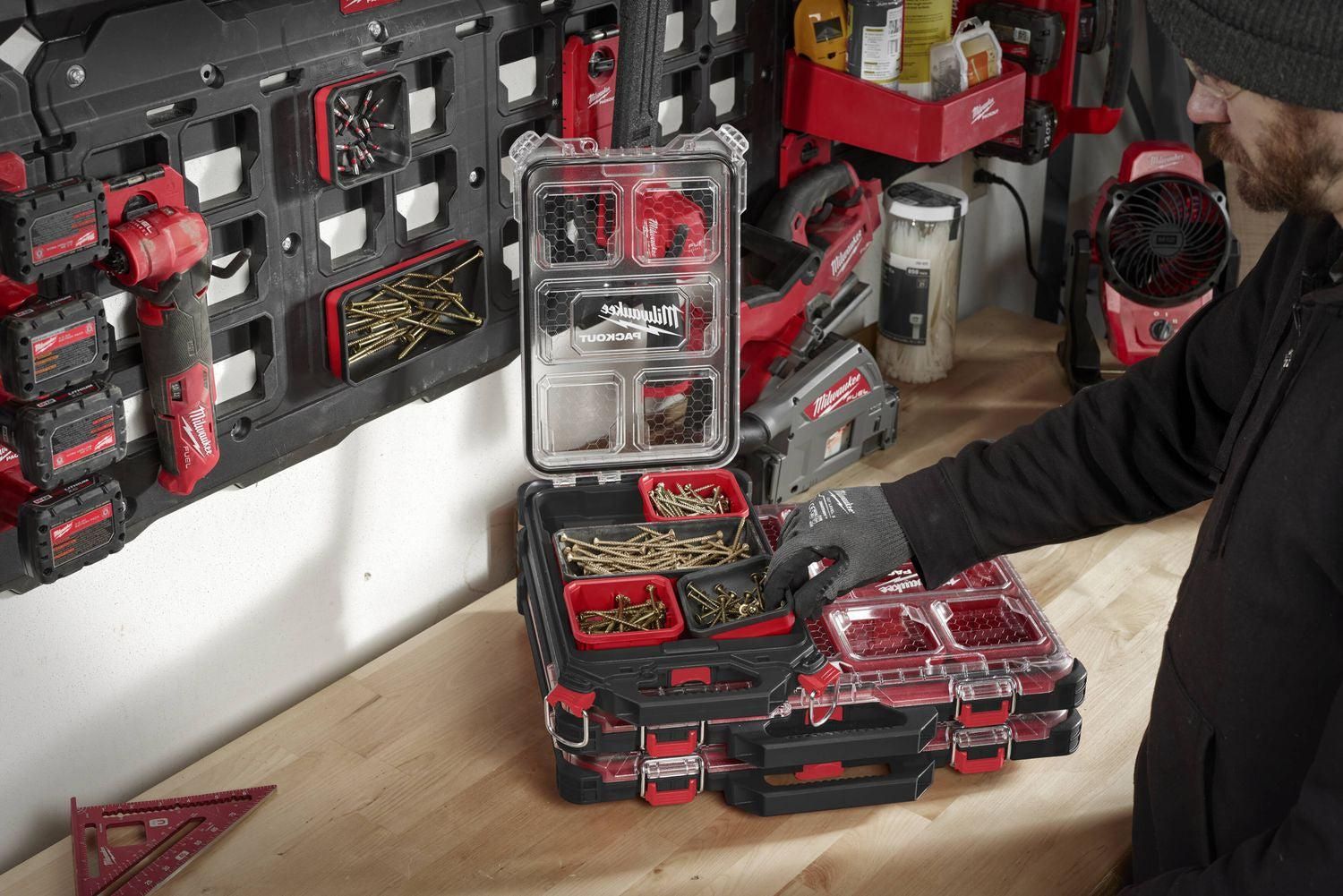 Milwaukee PACKOUT™ Magnetisch Bakje 10x20cm - 4932493381