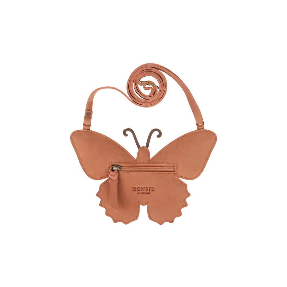 Toto Purse | Papillon | Cream Metallic Suede