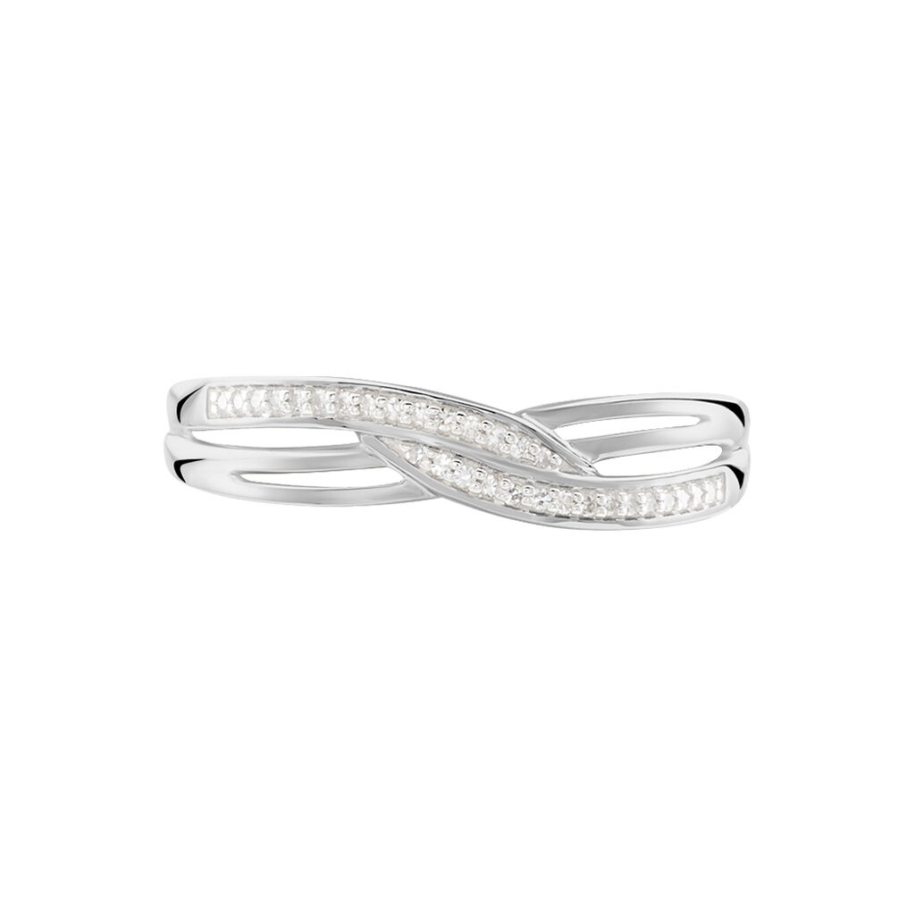 Bague Ilariane Or Blanc Diamant