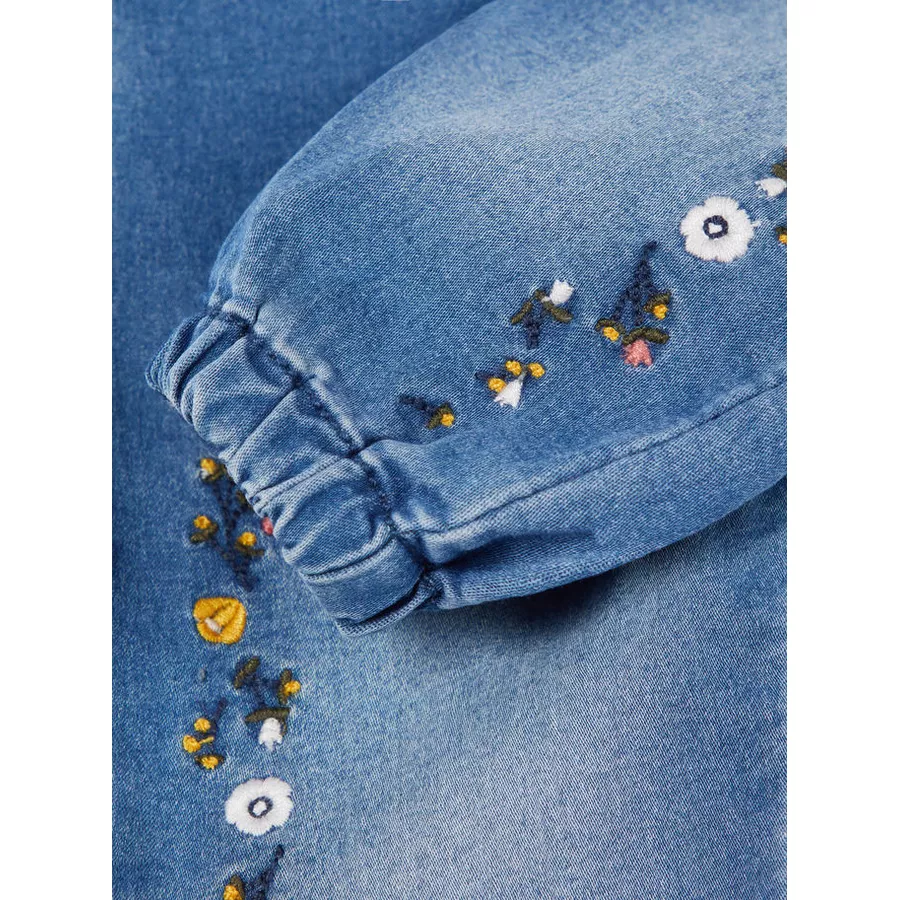 name it Girls Jeans Rie medium blue denim