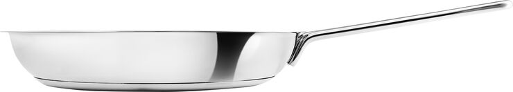 Eva Trio Stainless Steel Stegepande 24 cm Mosaic keramisk Slip-Let® b Polished steel