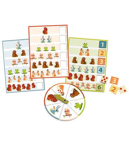 Djeco Spiele - Bingo 1,2, 3 - Zahlen