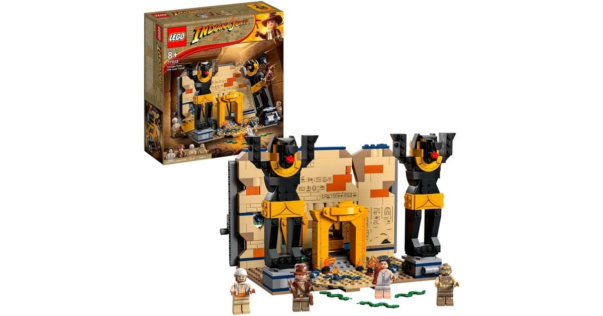 LEGOIndiana Jones - Ontsnapping uit de verborgen tombe Constructiespeelgoed  (77013)