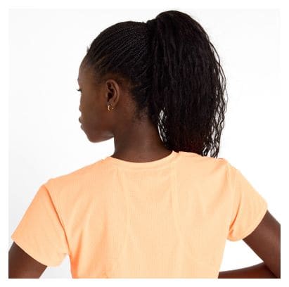 Maillot manches courtes New Balance Race Day Ultra Light Orange Femme
