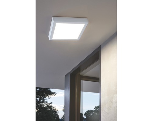 LED buitenplafondlamp 22W 2600 lm 2700-6500K 30x30 cm Argolis Crosslink wit