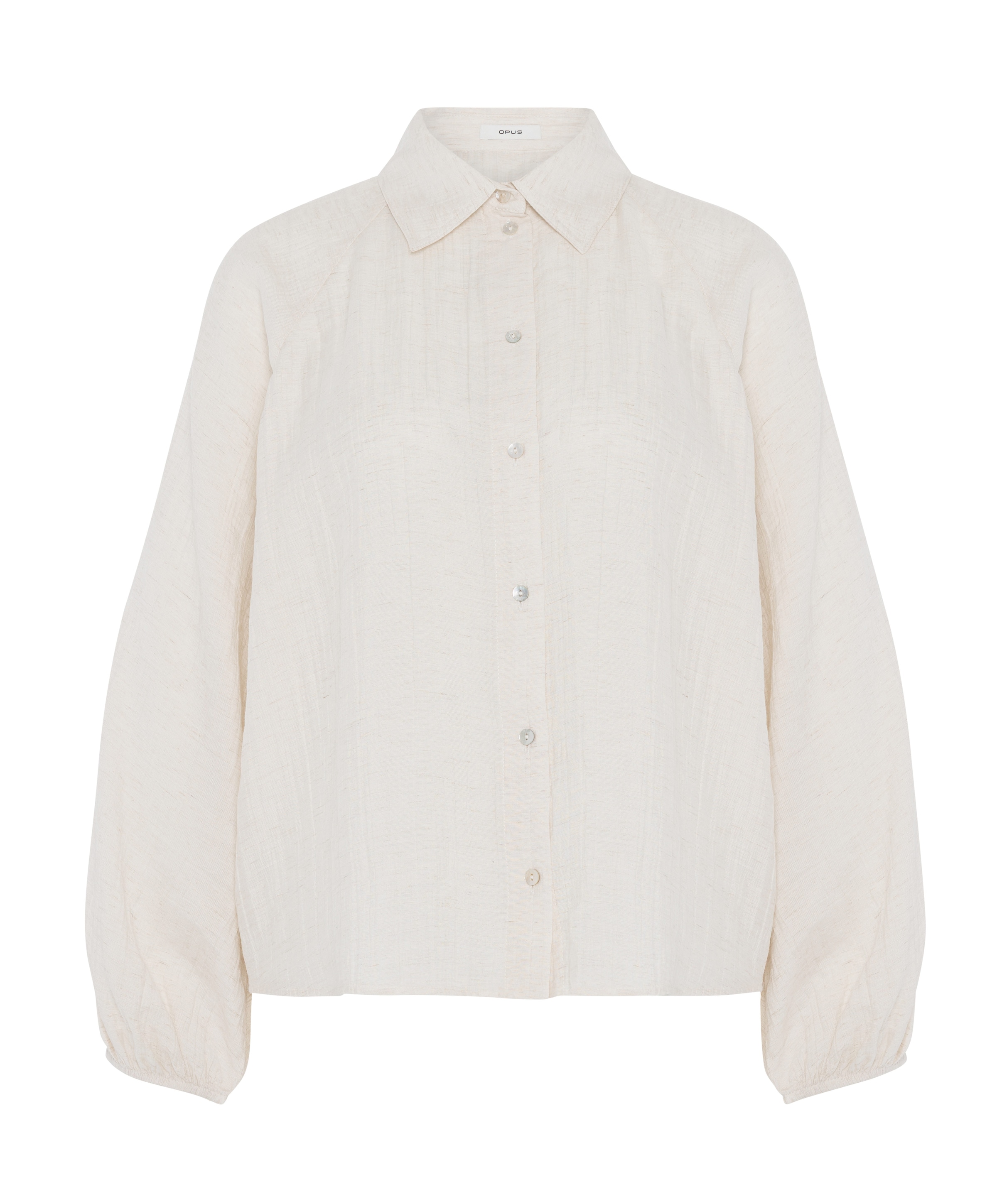 OPUS Dames blouse beige