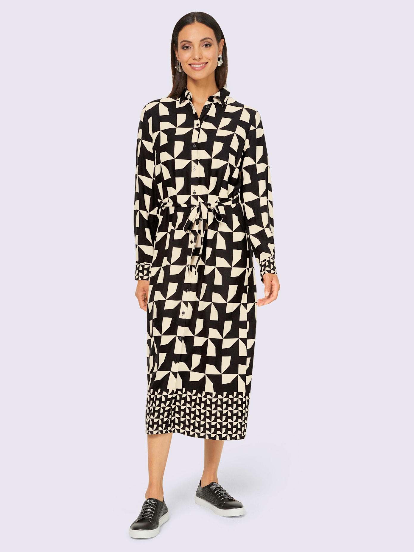 Robe imprimée joli motif imprimé