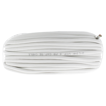 Q-Link UTP kabel CAT5 AWG26 50 meter wit