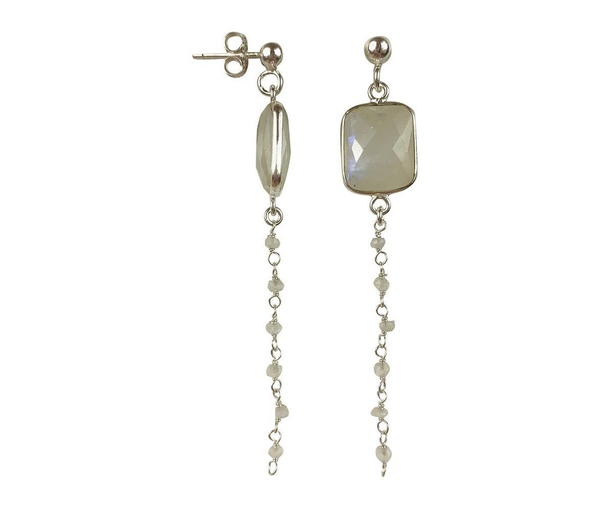 Boucles d'oreilles Natarajasana Argent