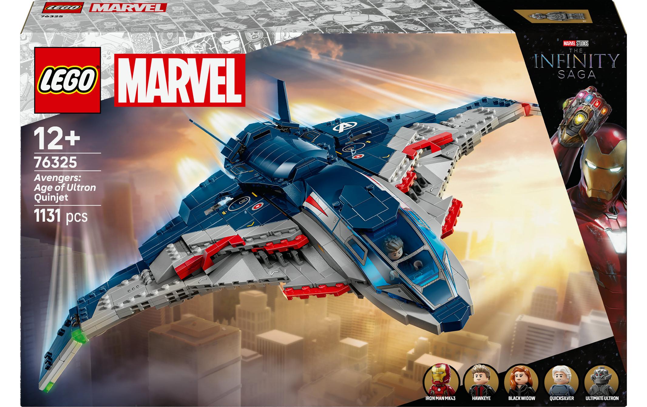 Marvel Avengers: Age of Ultron Quinjet 76325Marvel Super Heroes Spielset