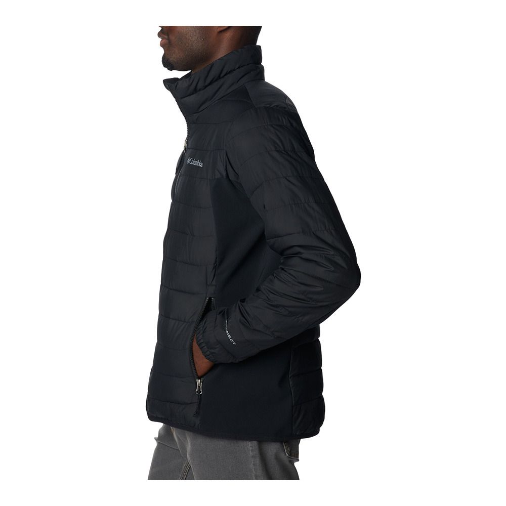 Columbia POWDER LITE HYBRID - Doudoune Homme black