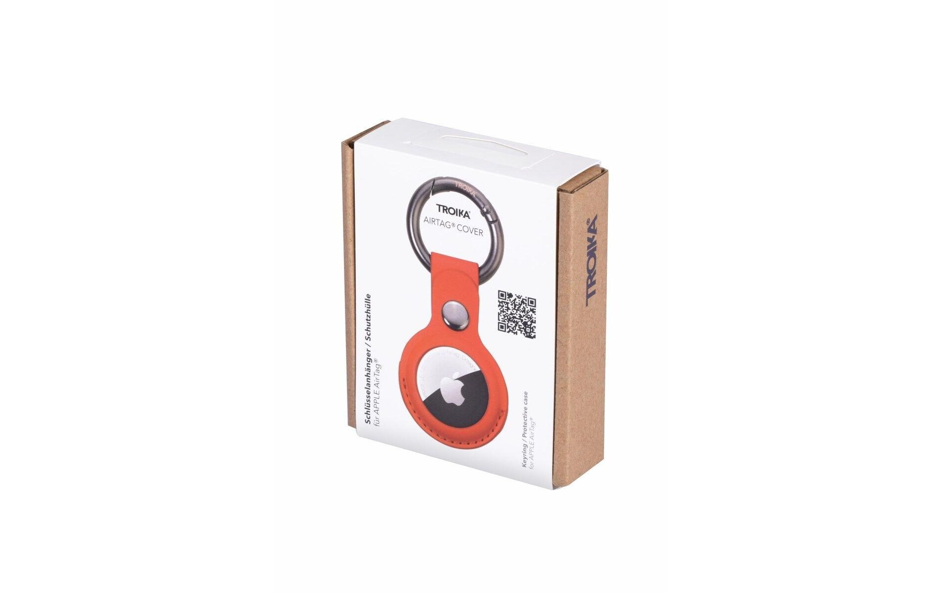 Schlüsselanhänger AirTag Cover RotSchutzhülle für Apple Air Tag Ortungsknopf