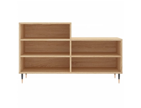 VIDAXL - Armoire à chaussures chêne sonoma 102x36x60cm bois d'ingénie...